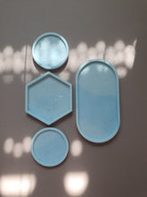 Load image into Gallery viewer, Baby Blue Concrete Oval Tray
