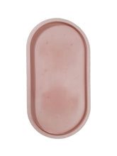 Load image into Gallery viewer, Pastel Baby Pink Concrete Oval Tray
