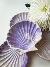 Load image into Gallery viewer, Blueberry - Sea Shell Trinket Tray
