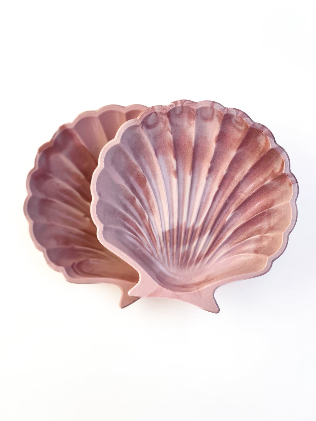 Raspberry - Sea Shell Trinket Tray